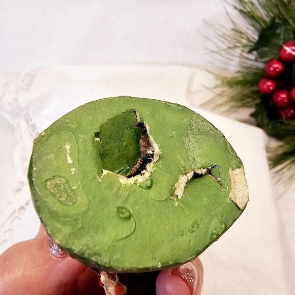 Vintage Joseph & Mother Mary Figurines Paper Mache Christmas Nativity Manger - Picture 5 of 10